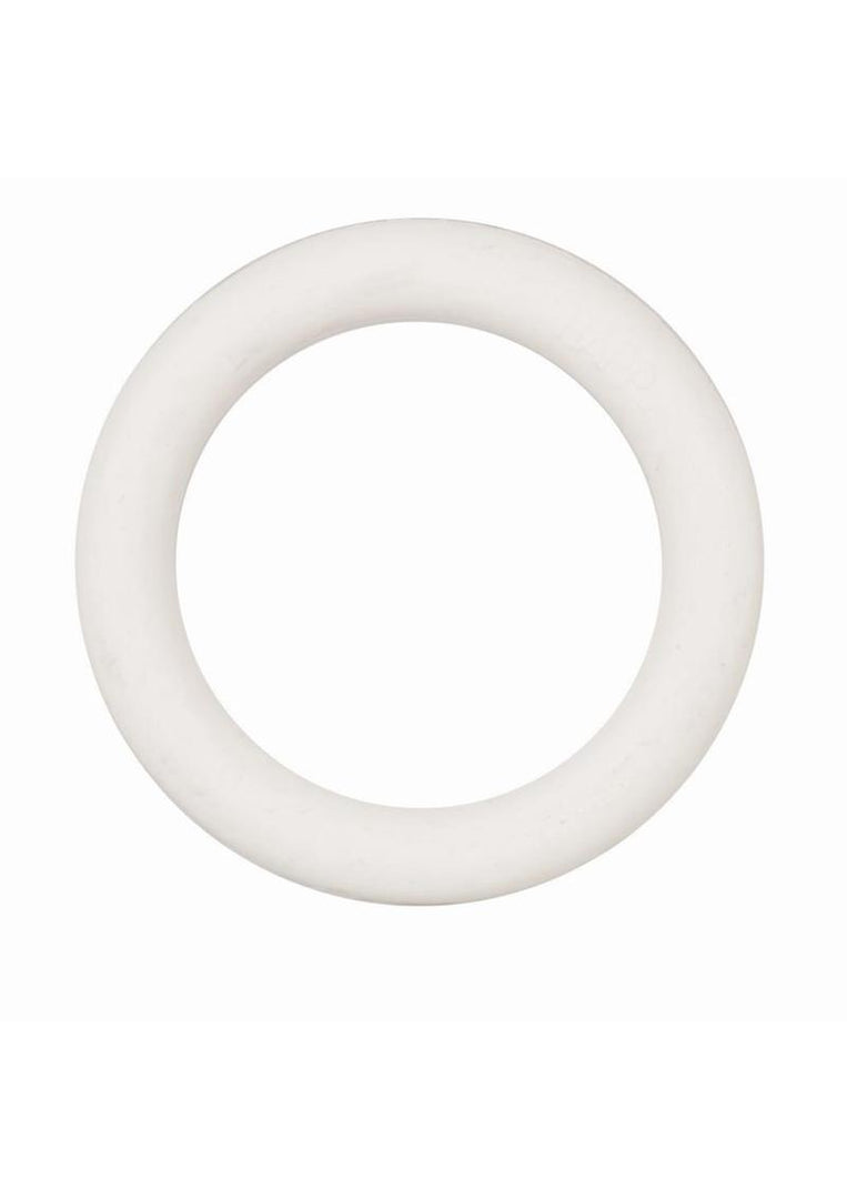 White Rubber Cock Ring