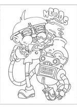 Load image into Gallery viewer, Who Smokes Weed? Coloring Book