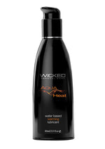 Load image into Gallery viewer, Wicked Aqua Heat Water Based Warming Lubricant - 2oz
