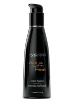 Load image into Gallery viewer, Wicked Aqua Heat Water Based Warming Lubricant - 4oz

