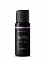 Load image into Gallery viewer, Wicked Sensual Massage Oil 4oz - Lavender and Rosemary
