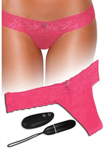 Load image into Gallery viewer, Wireless Remote Control Vibrating Panties Panty Vibe - Pink - Medium/Small
