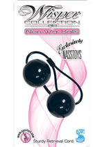 Load image into Gallery viewer, Wisper Collection Nen Wa Kegel Balls - Black