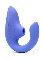 Load image into Gallery viewer, Womanizer Blend Rechargeable Silicone Vibrator with Clitoral Stimulator - Vibrant - Blue
