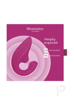 Load image into Gallery viewer, Womanizer Blend Rechargeable Silicone Vibrator with Clitoral Stimulator - Vibrant - Pink
