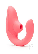 Load image into Gallery viewer, Womanizer Blend Rechargeable Silicone Vibrator with Clitoral Stimulator - Vibrant - Rose
