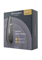 Load image into Gallery viewer, Womanizer Premium 2 Rechargeable Silicone Clitoral Stimulator - Black
