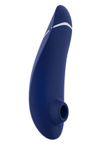Load image into Gallery viewer, Womanizer Premium 2 Rechargeable Silicone Clitoral Stimulator - Blue/Blueberry
