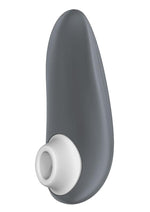 Load image into Gallery viewer, Womanizer Starlet 3 Rechargeable Silicone Clitoral Stimulator - Gray/Grey
