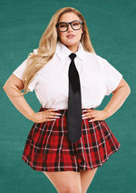 Load image into Gallery viewer, Womens 4pc Private School Sweetheart Cos - Queen
