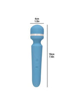 Load image into Gallery viewer, Wonderlust Destiny Silicone Rechargeable Wand Massager
