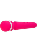 Load image into Gallery viewer, Wonderlust Destiny Silicone Rechargeable Wand Massager - Pink
