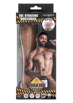 Load image into Gallery viewer, Working Stiff The Gyrating Bartender Rechargeable Dildo - Caramel
