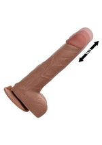 Load image into Gallery viewer, Working Stiff The Thrusting Jack Hammer Rechargeable Silicone Vibrating Dildo
