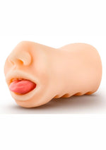 Load image into Gallery viewer, X5 Men Oral Anne Masturbator - Mouth - Flesh/Vanilla

