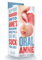 Load image into Gallery viewer, X5 Men Oral Anne Masturbator - Mouth - Flesh/Vanilla
