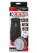 Load image into Gallery viewer, Xcess Hot Moaning Pussy Rechargeable Masturbator - Pussy - Black
