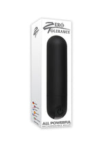 Load image into Gallery viewer, Zero Tolerance All Powerful Rechargeable Bullet - Black

