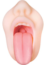 Load image into Gallery viewer, Zero Tolerance Real Mouth Stroker Masturbator with DVD - Vanilla
