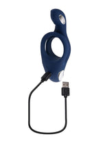 Load image into Gallery viewer, Zero Tolerance Ring Around The Rosy Rechargeable Silicone Double Cock Ring
