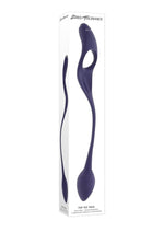 Load image into Gallery viewer, Zero Tolerance Tip to Tail Rechargeable Silicone Cock Ring with Anal Plug - Purple