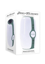 Load image into Gallery viewer, Zero Tolerance Touchdown Rechargeable Silicone Vibrating Tightening Stroker - White
