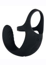 Load image into Gallery viewer, Zero Tolerance Vibrating Ball Cradle Silicone Rechargeable Cock Ring with Remote Control
