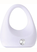 Load image into Gallery viewer, Zero Tolerance White Lightning Silicone Vibrating Cock Ring - White
