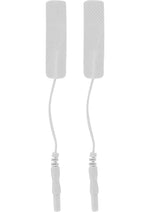 Load image into Gallery viewer, Zeus Electrosex Adhesive Penis-Pads - White - 2 Pack
