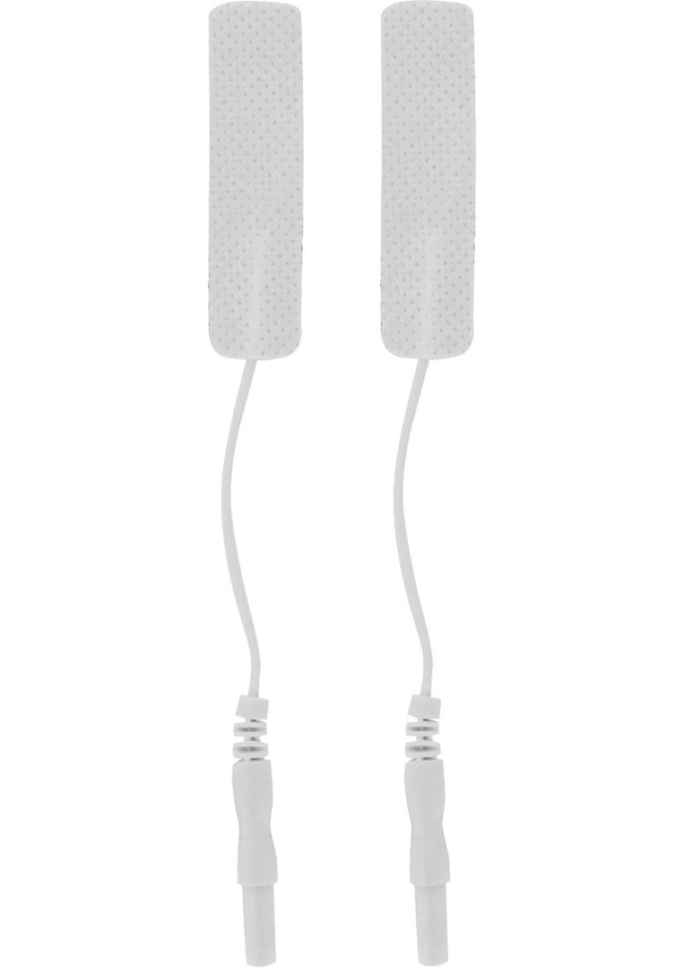 Zeus Electrosex Adhesive Penis-Pads - White - 2 Pack