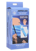 Load image into Gallery viewer, Zeus Electrosex Amped-Ass Cock and Ball Strap with Silicone Anal Estim - Black
