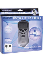 Load image into Gallery viewer, Zeus Electrosex Powerbox - Handheld - 8 Modes - Digital - Grey - Display
