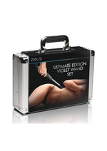 Load image into Gallery viewer, Zeus Electrosex Ultimate Edition Violet Wand - Silver - Set
