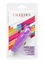 Load image into Gallery viewer, Zingers Scoop Vibrator - Purple
