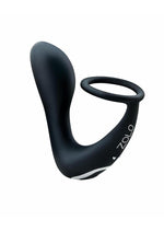 Load image into Gallery viewer, ZOLO Black Thumb Silicone Rechargeable Prostate Massager
