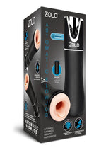 Load image into Gallery viewer, ZOLO Rechargeable Automatic Blowjob Vibrating Masturbator - Black
