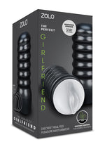 Load image into Gallery viewer, ZOLO The Perfect Girlfriend Masturbator - Pussy - Black/Clear
