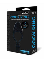 Load image into Gallery viewer, ZOLO Vibrating Adjustable Silicone Rechargeable Lasso Cock Ring
