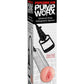 Photo of the front of the box for the Pump Worx Beginner's Pussy Pump Enlargement System from Pipedreams.
