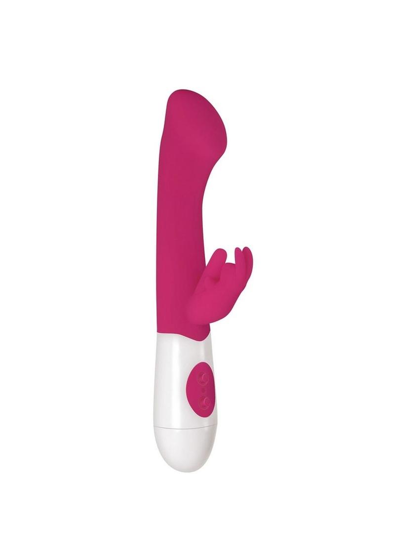 Side view of the Adam and Eve Bunny Love Silicone G.