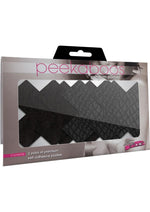 Load image into Gallery viewer, Peekaboo Pasties Classic Black X.
