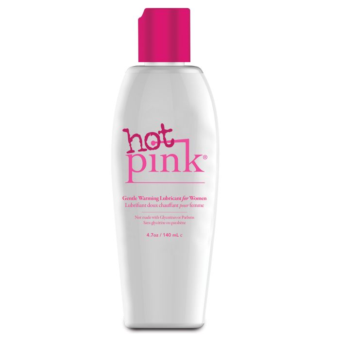 Hot Pink Water Based Warming Lubricant.
