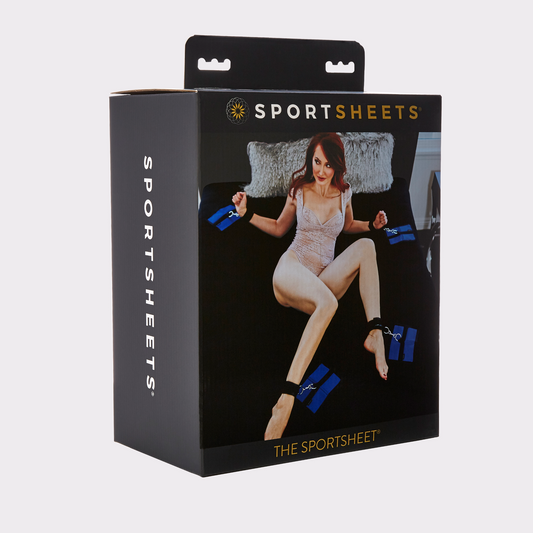 Sportsheets The Original Bondage Bed Sheet (king size) (black).