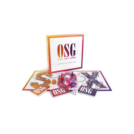 OSG: Our Sex Game board game for couples and groups.