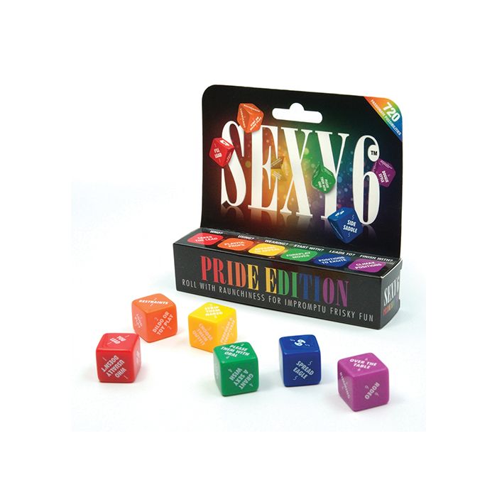 Sexy 6 Pride Edition dice game.