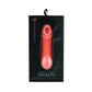Nu Sensuelle Trinitii Suction and Tongue Flickering Vibrator in its box (coral).