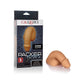Packer Gear - Silicone Packing Penis - 5in - Ivory, Tan