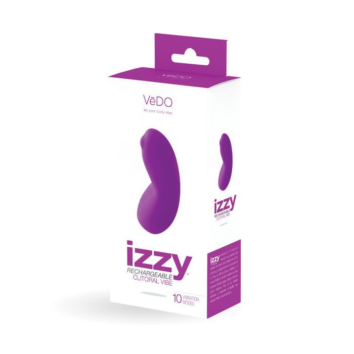 VeDO Izzy Lay On Vibe in its box (violet).