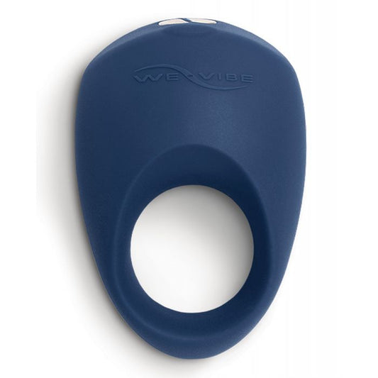 We-Vibe Pivot Vibrating Cock Ring (midnight blue) front view of the toy.