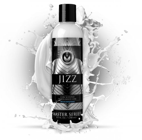 Image of 8.5oz bottle of JIZZ lube.